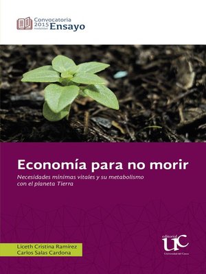 cover image of Economía para no morir